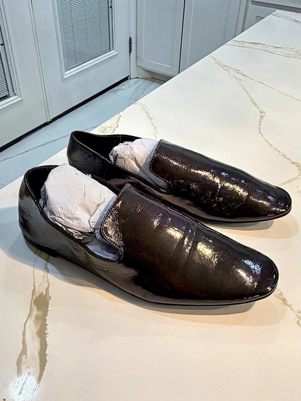 Zara Black Loafers Like New